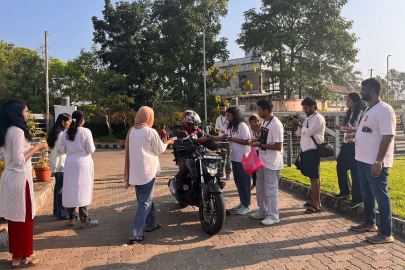ഗവ. സൈബർപാർക്കില്‍ എയ്ഡ്‌സ് ദിന  ബോധവൽക്കരണ പരിപാടി സംഘടിപ്പിച്ചു